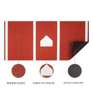 야구 타격 바닥 피칭 깔판 카페트 마운드 연습 제품 투수 잔디 타석