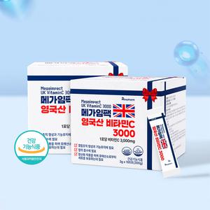 렉스팜 메가임팩 영국산 비타민C 3000 100포
