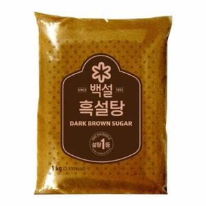 백설 흑설탕 1kg 1개