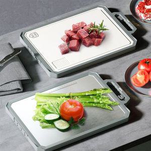 스텐도마 칼갈이 강판 일체형 스테인레스 316 양면 주방 도마 스테인레스도마