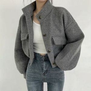 TF 차이나넥 모직 자켓숏자켓 나자켓 자켓 나숏