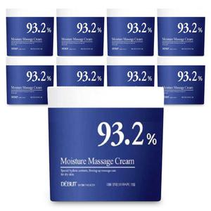 데뷰 93.2% 모이스처 마사지크림 500ml x 10개 대용량 마사지 클렌징 크림