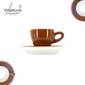 [발퀴레]알타에스프레소 커피잔 세트 chocolate