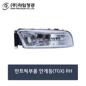만트럭부품 안개등(TGX) RH/라임정공