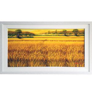 곽복선 화가 돈들어오는 황보리 그림 현관 복도 거실 액자 유화 그림 액자 20호