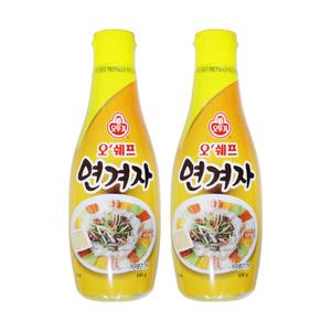 오뚜기 오쉐프 연겨자 480g 2개 겨자 냉면 해파리 양장피