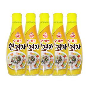오뚜기 오쉐프 연겨자 480g 5개 겨자 냉면 해파리 양장피