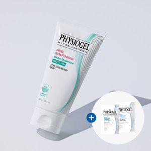 [피지오겔] 레드 수딩 시카밸런스 플러스 에이씨 폼 120ml+(증정)DMT 클렌징젤 5ml2개