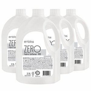 인블리스 섬유유연제 제로 2.5L x4개 무향 정전기예방