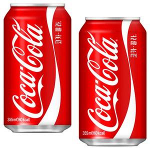 코카콜라 355ml x 48캔 (24캔입x2박스)