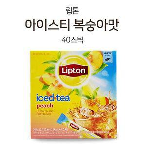 쿨샵 립톤 홍차 아이스티 복숭아맛 피치음료 40T 담터율무차 율무차 미숫가루 호두아몬드 보이차