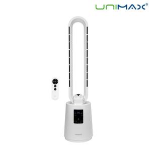 유니맥스 UMF-BM353W 가정용 거실용 BLDC 공기청정형 UV 날개없는 선풍기 리모컨