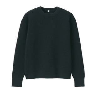 무인양품 MUJI 여성 가볍고 부드러운 크루넥 스웨터 BAC50A1S