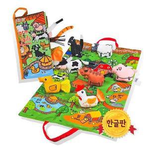 한글영어버젼 졸리베이비 플레이매트 농장_촉감놀이, 초점책 _12563