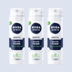 니베아 맨 센서티브 쉐이빙 폼 면도크림 200ml  3개