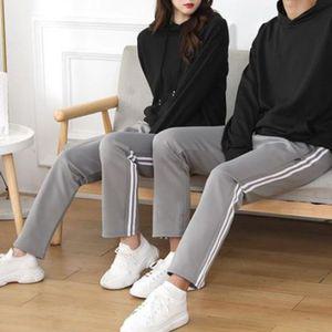 [로즈엘리]커플 큰사이즈까지 투라인 트레이닝바지 빅사이즈바지 5컬러