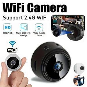 야간 버전 무선 모니터 캠코더 지능형 홈 보안 IP 와이파이 카메라 모바일 원격 앱 A9 1080P HD 미니 카메