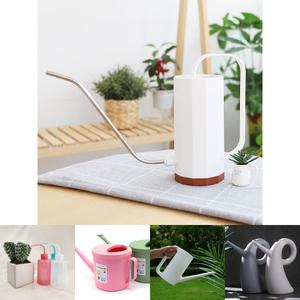 (화이트) 홈 가드닝 화분 베란다 정원 북유럽풍 물뿌리개 1.2L/화분물/조리개/원예/대형/물조루/다육/미니