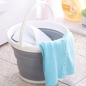 간편 휴대 만능 물 바구니 10L 낚시 캠핑 폴딩 양동이/설거지/통/피크닉/다용도/접이식/가방/설겆이/바스켓