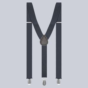 컬러 멜빵 성인용 회색/집게/남성/서스펜더/남성용/정장/남자/바지/어른/클립/선물용/성인/신사