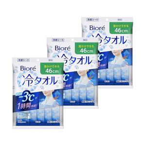 비오레 바디 냉각 타올 대형 시트 5매입 3개세트