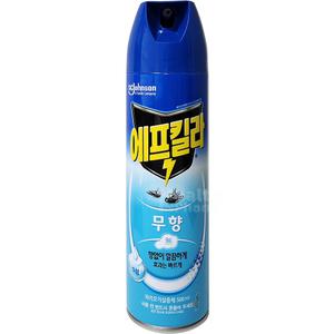 에프킬라 무향 500ml/수성에어로졸/모기약/파리 모기 벌레 살충제