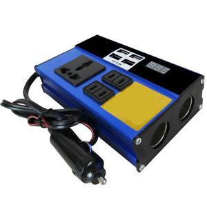 차량용 전원 인버터, LED 디스플레이, 과온 보호, 자동 충전기 컨버터 어댑터, DC 12V, 200W
