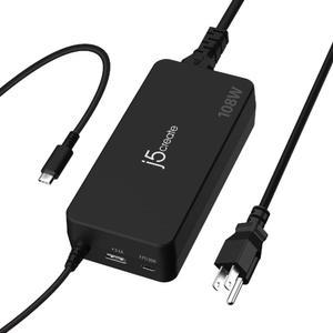 j5create 108W USB Type C PD 슈퍼 충전기(JUP34108)