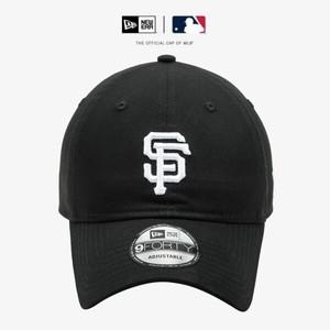 뉴에라 MLB 샌프란시스코 자이언츠 미디움 로고 언스트럭쳐 볼캡 블랙 14392417