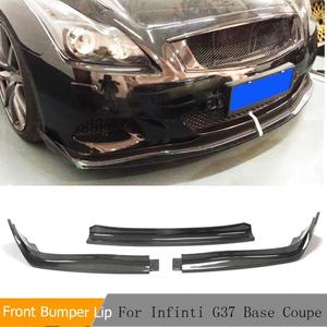 인피니티 G37 09-13 카본 FRP 앞 범퍼 립 스포일러 키트 3종