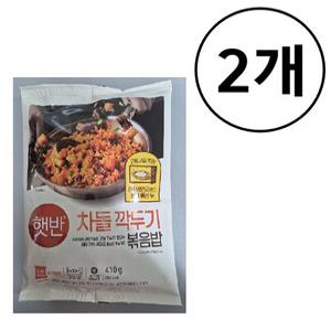 CJ 햇반 쿡반 차돌깍두기 볶음밥 410g X 2개