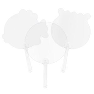 투명 부채만들기 만들기재료 투명부채만들기 꾸미기 부채 여름 미술학원 투명부채 부채꾸미기 3종 만들기