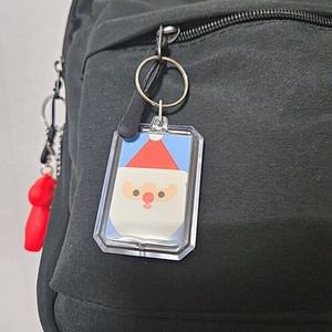 투명케이스 DIY 사진 열쇠고리 키링 포토케이스