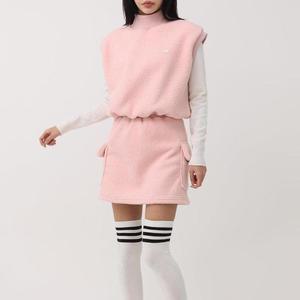 여자 양면 건빵 숏 치마 캐주얼 투피스 세트