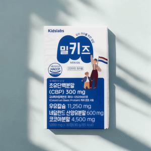 키즈랩스 밀키즈 1000mg x 30정