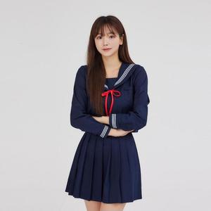 [JHORS669_51]교복몰 여학생교복 네이비 세라복 일본교복