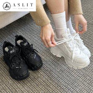 [애슬릿] 여성 라벨 어글리 슈즈 데일리 운동화 런닝화
