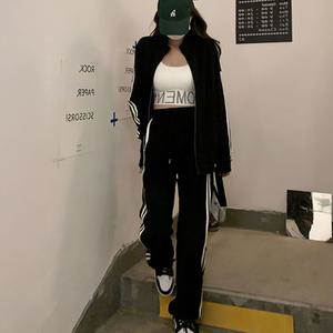 [리빌모아]여자 트레이닝 두줄 집업 조거 바지 세트 DMESW-SET-STS14329640