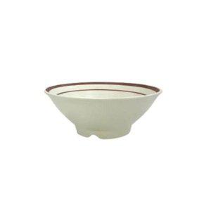 [기타]대접 멜라민 면기 브라운 그릇 21cm (WFGQPUO)