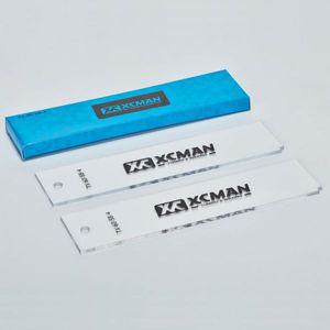 스노우 보드 왁싱 왁스 스키 다리미 XCMAN Freeride 및 스노보드 베이스 플라스틱 스크레이퍼 4mm 두께 (투