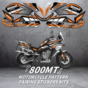 CFMOTO 800MT 패턴 인쇄 스티커 키트 오토바이 액세서리 보호 및 장식 다양한 스타일