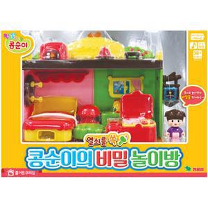 침대 책상이 있는 여아 인형놀이 콩순이 비밀하우스 4세