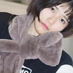 [옷자락]여성 페이크퍼 따뜻 리본 넥워머 패션 목도리