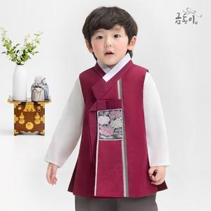 [한복]AM164 남자주섶라인 아동한복 남아한복
