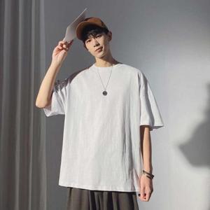 박스  여름 룩 기본티 화이트 봄 티셔츠 데이트 (3kgyt)
