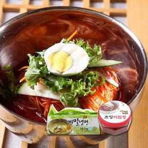 [굿커머스][HACCP인증] 비빔 칡냉면 10인분(비빔장600g + 칡냉면2kg)