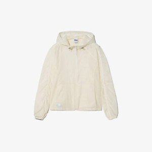 [휠라]바람막이 XQF FS2JKH2152F-OWH 경량 립스탑 셔링 후드 바람막이