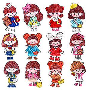 [기타]취미생활 12p 보석십자수 스티커 만들기 DIY 세트