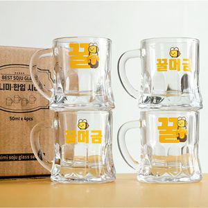 달다달어 마이알콜 소주잔4p세트