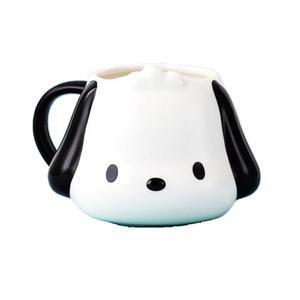 캐릭터 어린이 물컵 강아지 포차코 페이스 입체모형 머그컵 400ml 빨대컵 아기 물병